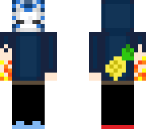 blue pineapple boy