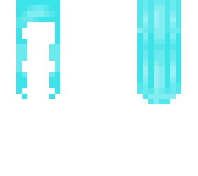 neon blue hair base