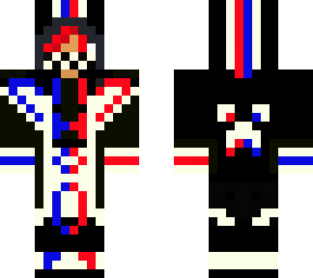 black&white blue-red creeper boy