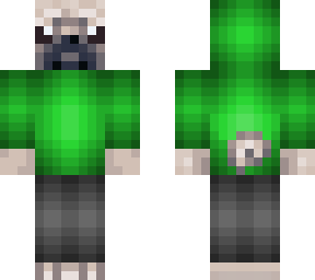 hoodie pug skin