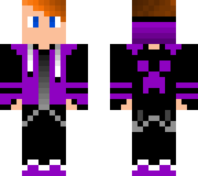 purple gamer boy