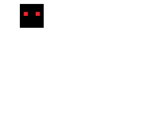 white horror man