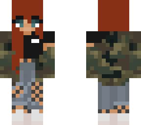 camo coat