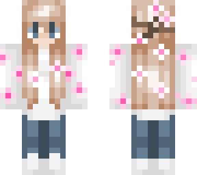 cherry blossoms girl