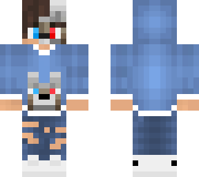 crazy wolf boy with mask