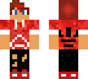 edited red addidas boy