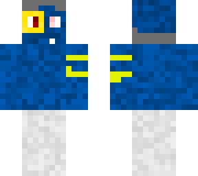 evil blue