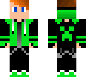 green gamer boy