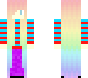 rainbow girl