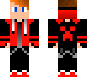 red gamer boy