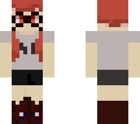 red splatoon skin oc