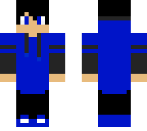 a cool blue boy