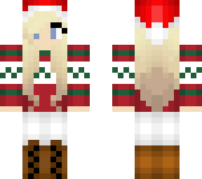 festive female