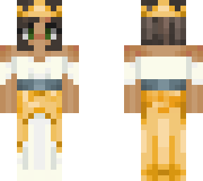 golden medieval princess