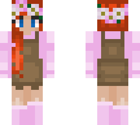 pink fan, red head changed