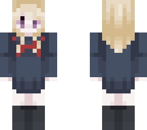 Pregame Kaede Akamatsu Minecraft Skin
