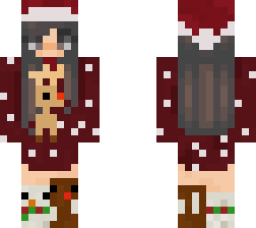cute christmas skin