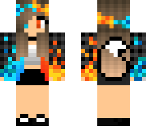 edit of fire and water girl