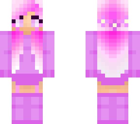 pink flower girl