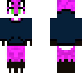 pink furry in jacket
