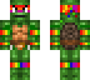 rainbow ninja turtle