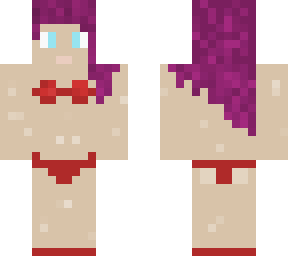 red bikini girl