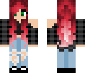 red haired gangster girl