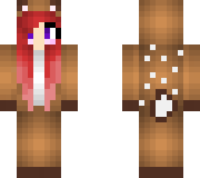 red head reindeer