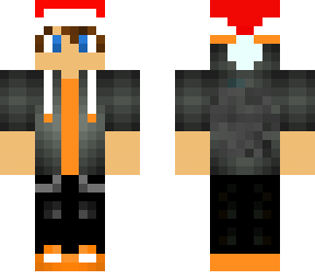 santa hat boy