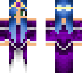 bluekarou56 - queen's robes (purple)