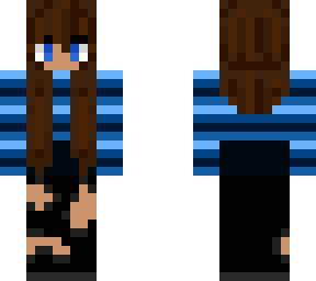 brown hair town girl