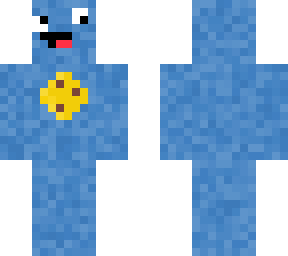 cookie monster with shoes