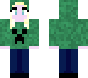 creeper hoodie girl