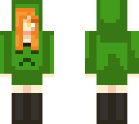 creeper hoodie girl