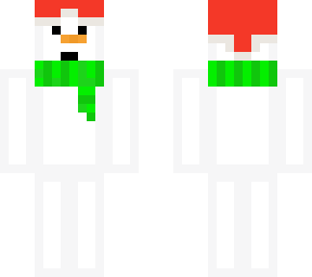 green snowman