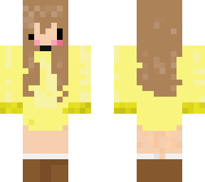 me as a minecraft skin