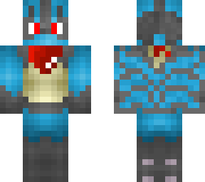 nine tailed lucario w/ bandanna