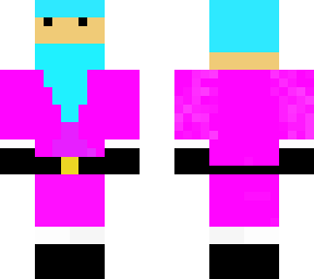 pink santa