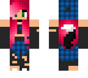 red hair gangster wolf girl