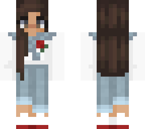 rose girl winter edit (scarf)