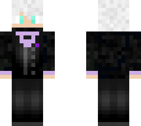 purple suit