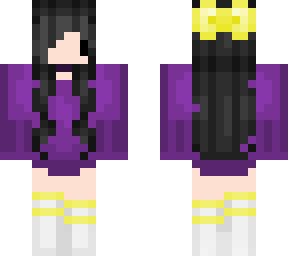 purple sweater girl