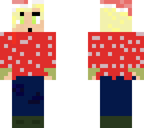 blond christmas boy