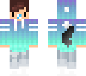 blue lucky skin