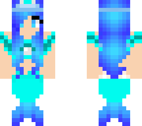 blue mermaid