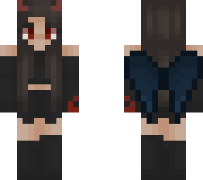 demon with wings
