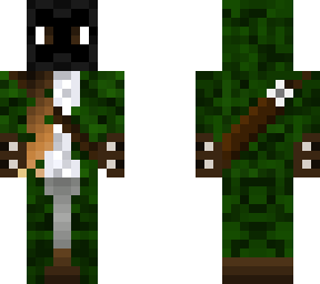 half skelton with weird mask