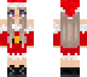 lunabutterfly as santa