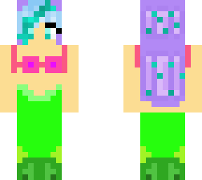 mermaid sea queen skin