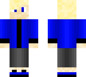 my very blue guy